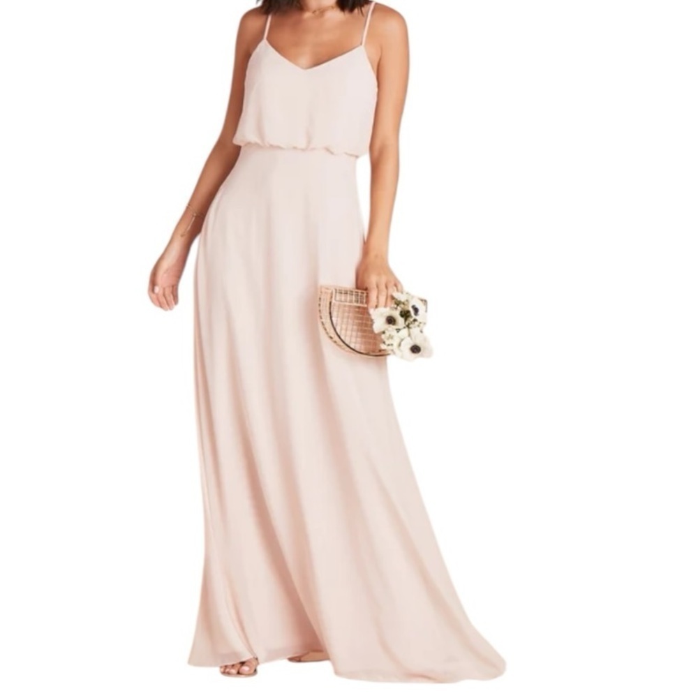 Elegant Pink Maxi Dress